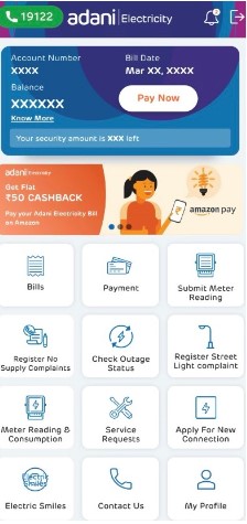 Adani electricity online bill